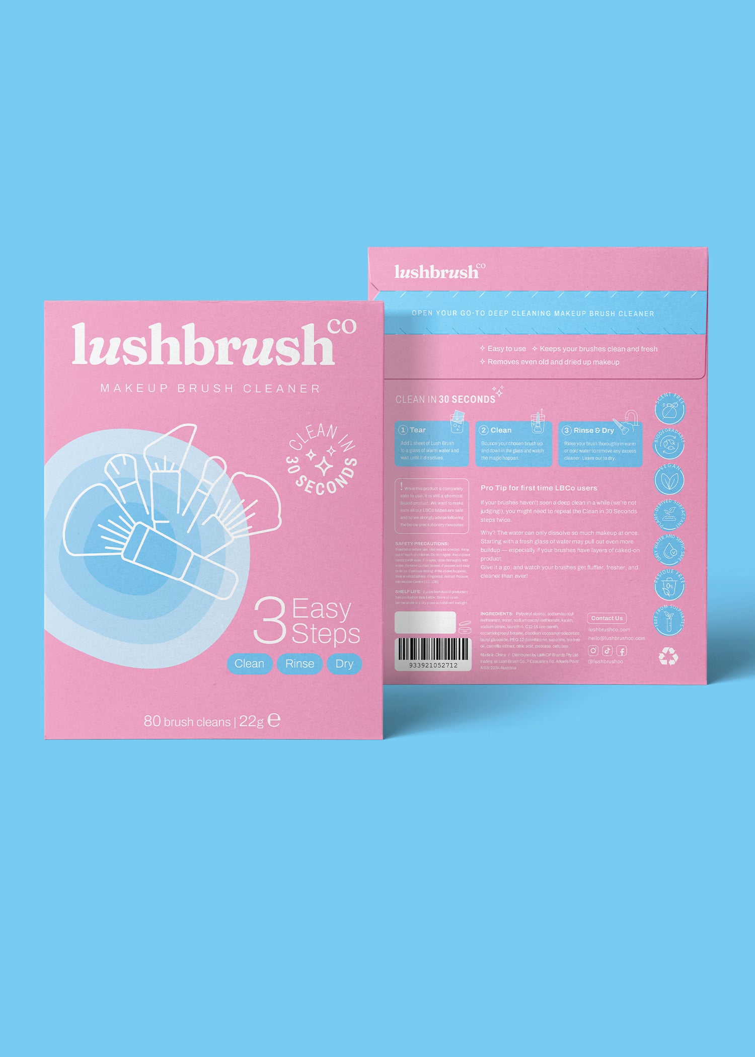 The Original Lush Brush Kit